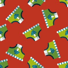 diaper flat icon eps10 seamless pattern background N4