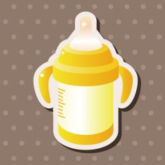 Feeding bottle theme elements N42