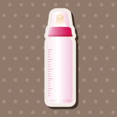 Feeding bottle theme elements N43