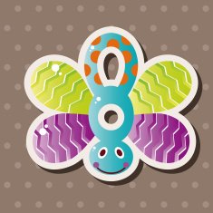 baby toy rattle theme elements N22