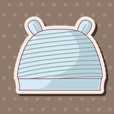 Baby clothes theme elements N54
