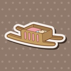 baby bed theme elements N11