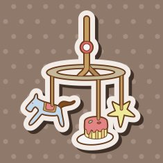 baby hanging theme elements N19