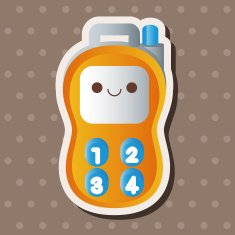 baby toy walkie theme elements N4