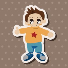 family boy character theme elements N51