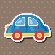 baby toy car theme elements N19