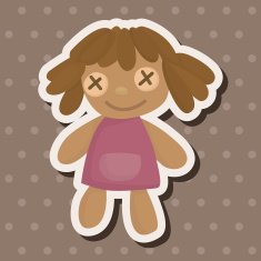baby doll theme elements N18