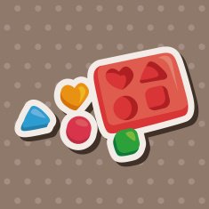 baby toy brick theme elements N4