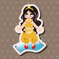 fairytale princess theme elements N127