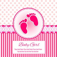 Baby Invitation Card N2