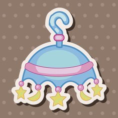 baby hanging theme elements N21