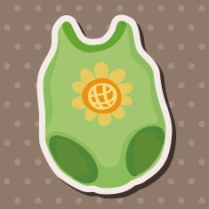 Baby bib theme elements N39
