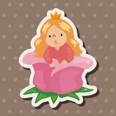 fairytale princess theme elements N137