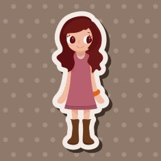 family girl character theme elements N59
