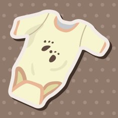 Baby clothes theme elements N61