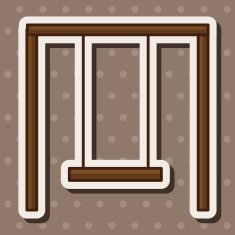 playground swing theme elements N21