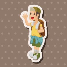 boy character theme elements N25