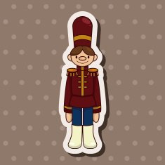 Toy Soldiers theme elements vector eps N19