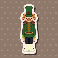 Toy Soldiers theme elements vector eps N20