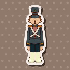 Toy Soldiers theme elements vector eps N21
