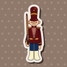 Toy Soldiers theme elements vector eps N26