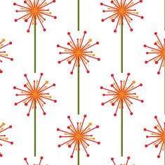 Joyful Sunny spring bright cheerful pattern N14
