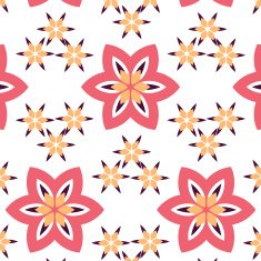 Joyful Sunny spring bright cheerful pattern N20
