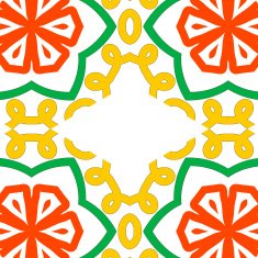 Joyful Sunny spring bright cheerful pattern N24