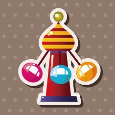 playground facilities theme elements vector eps N22