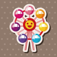 playground facilities theme elements vector eps N26