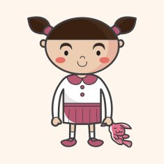 family girl character theme elements N66