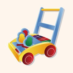 Baby walker theme elements N29