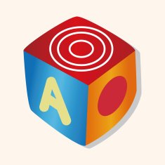 baby toy dice theme elements N5