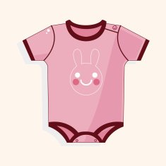 Baby clothes theme elements N76