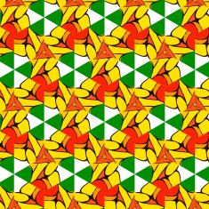 Joyful Sunny spring bright cheerful pattern N33