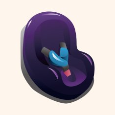 Baby Safety Seat theme elements N10