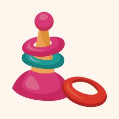 baby toy theme elements N134
