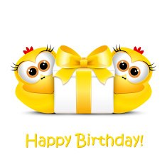 Birthday greeting card N5