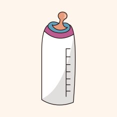 Feeding bottle theme elements N64