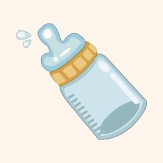 Feeding bottle theme elements N65