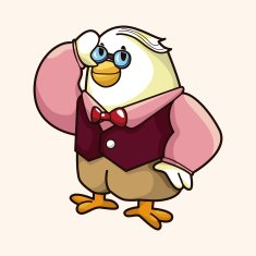 animal worker cartoon theme elements N63