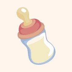 Feeding bottle theme elements N70