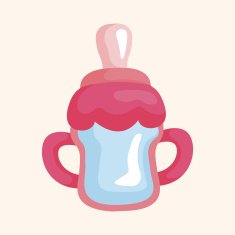 Feeding bottle theme elements N71