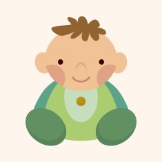 person character baby theme elements N57