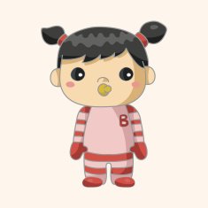 family girl character theme elements N80