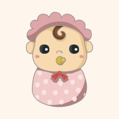 person character baby theme elements N61