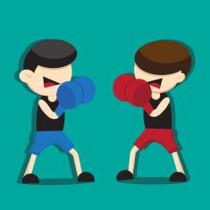 Boxing Cartoon N9