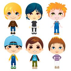 Six Little Boys