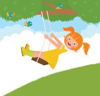 Girl On A Swing N5