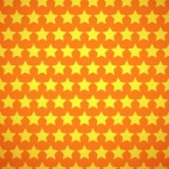 Baby different vector seamless pattern Orange and yellow colors